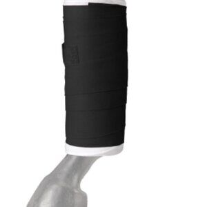 Tough-1 Standing Wraps 4 Pk - Black - 5.5"x12ft